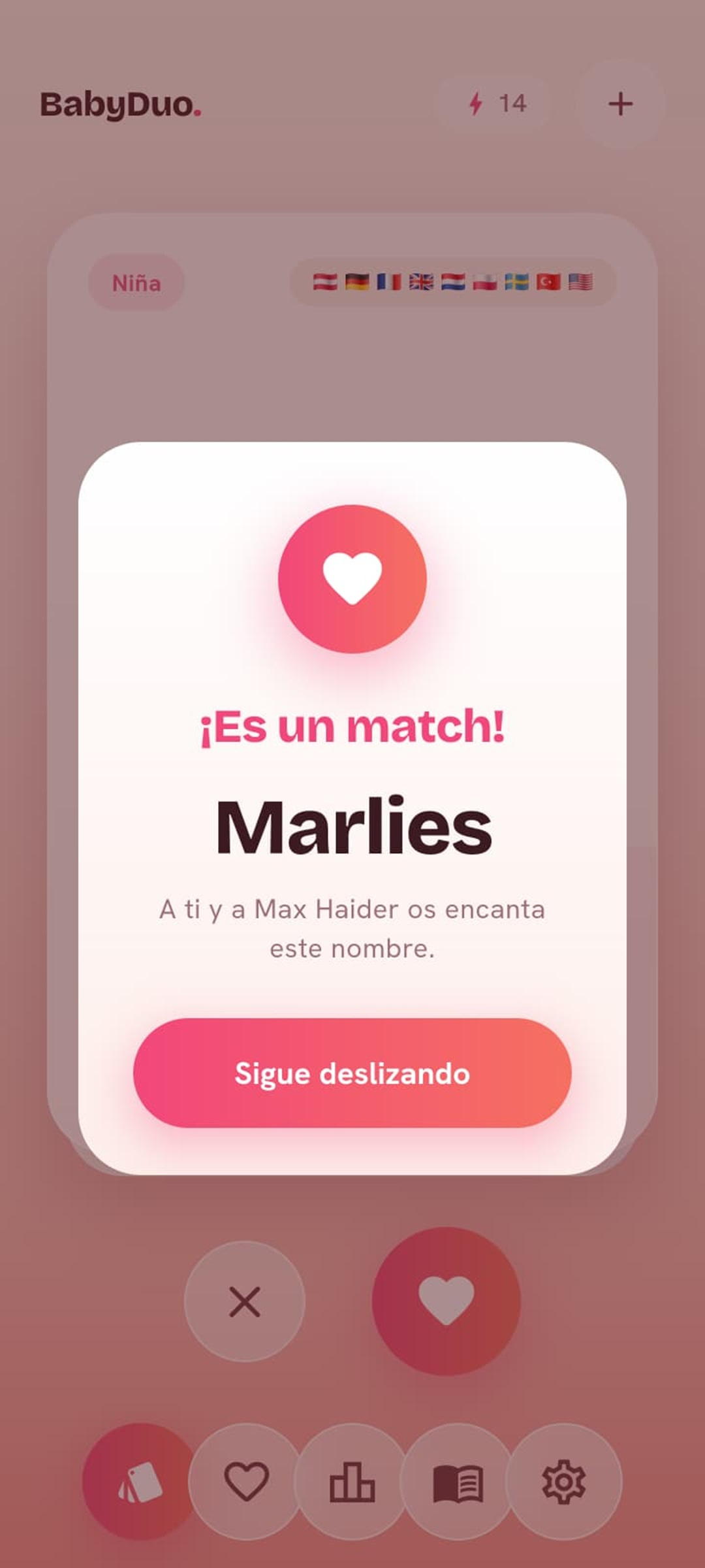 Celebrad vuestro match